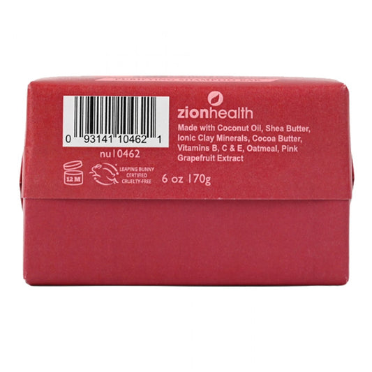 Ancient Clay Shampoo Bar -pink grapefruit 6 oz