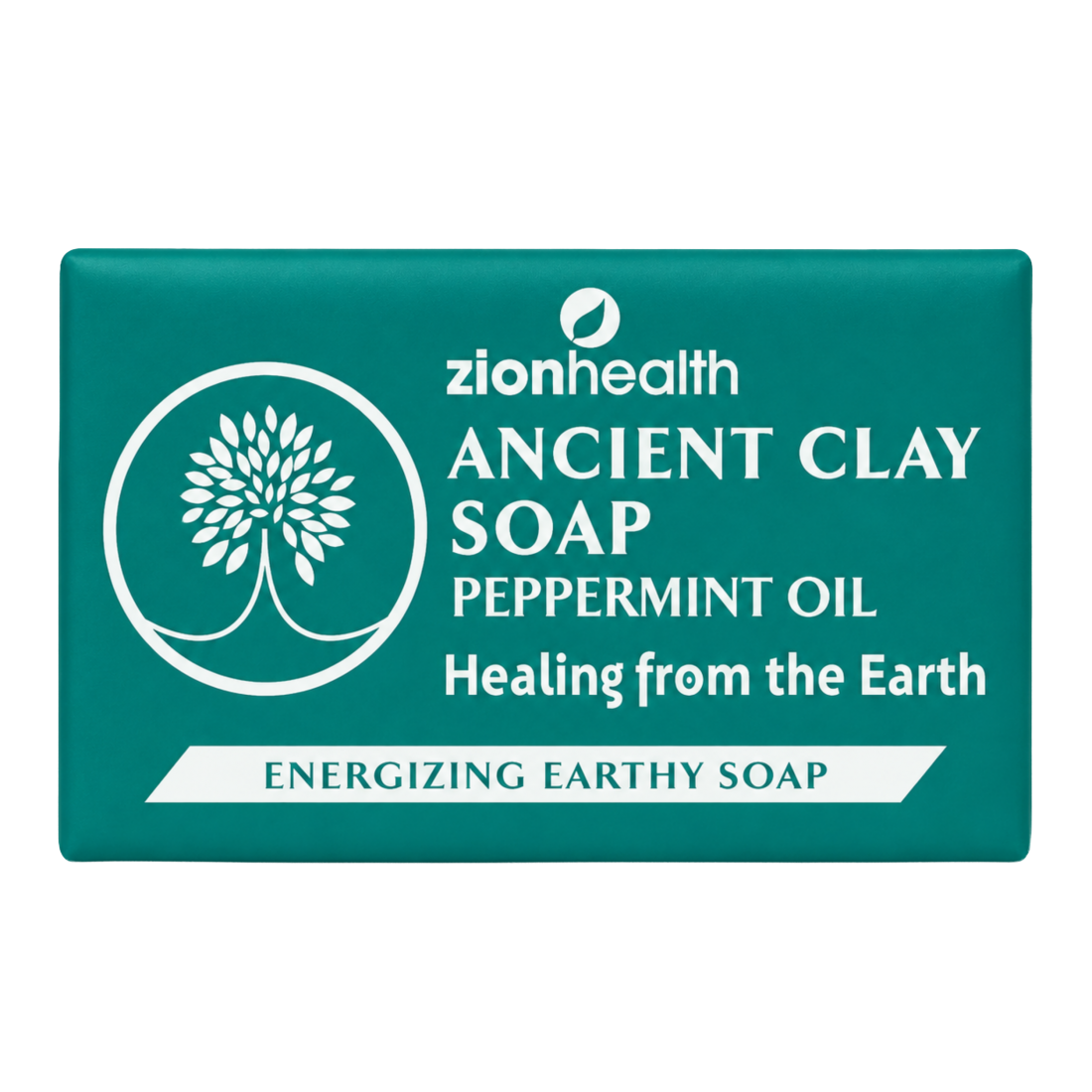 Ancient Clay Natural Soap Peppermint Oil 6 Oz.