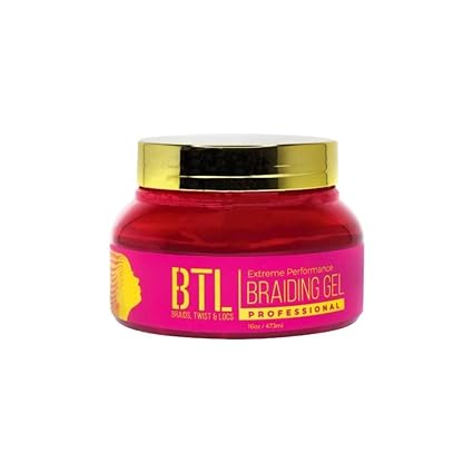 BTL Family size 16 Fl oz. BTL Professional BRAIDING GEL Extreme Performance LEVEL 5