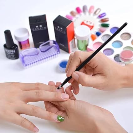 4 Pcs Nail Brush for daily Use – 4 Different Kinds of Fingernail brush with Plastic Handle Nail brush for cleaning Fingernails – Easy to use Nail Scrub brush – Nail Cleaner Nail brushes for Hands Feet
