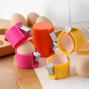 3PCS Egg Shell Opener, Egg Cracker Egg Peeler Egg Separator for Raw Eggs, Hard Boiled Egg Peeler Tool for Cutting Eggs, Eggs Breaker Kitchen Gadgets for Cooking Bakery