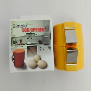 3PCS Egg Shell Opener, Egg Cracker Egg Peeler Egg Separator for Raw Eggs, Hard Boiled Egg Peeler Tool for Cutting Eggs, Eggs Breaker Kitchen Gadgets for Cooking Bakery