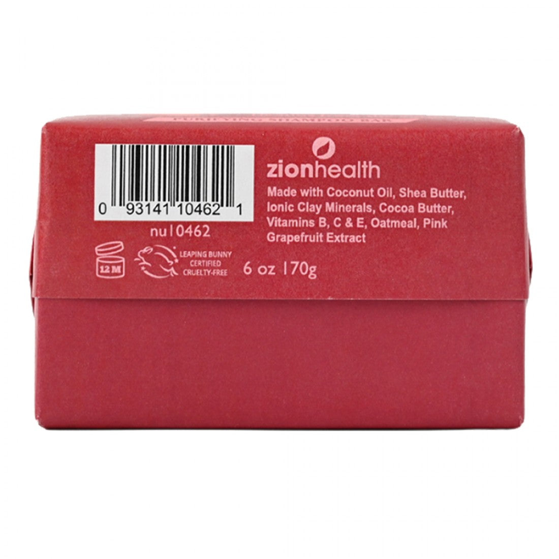 Ancient Clay Shampoo Bar -pink grapefruit 6 oz