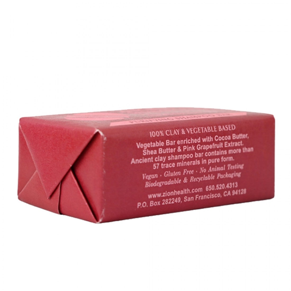 Ancient Clay Shampoo Bar -pink grapefruit 6 oz