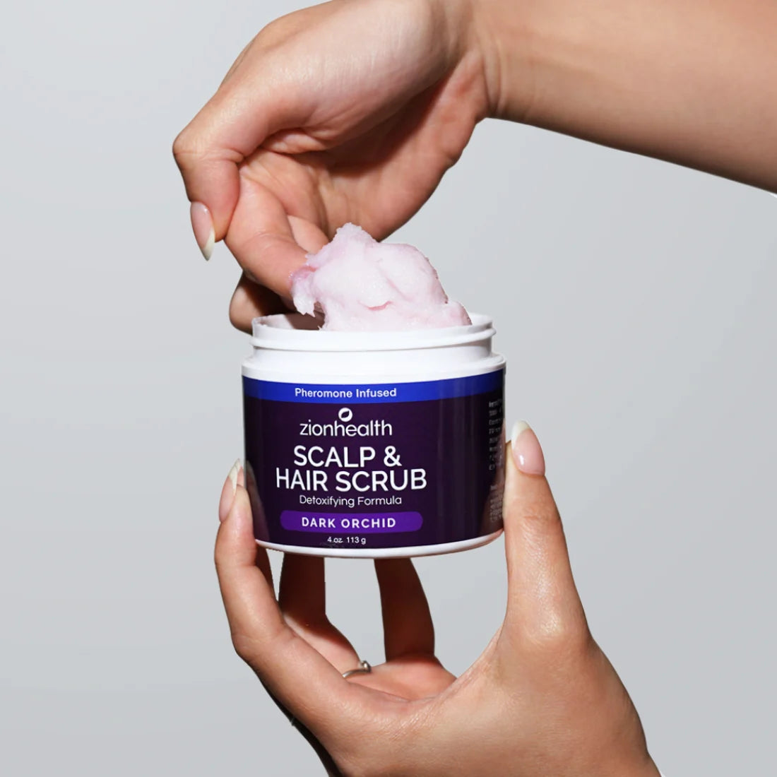 Deep Cleansing Scalp & Hair Scrub Pheromone Infused Dark Orchid