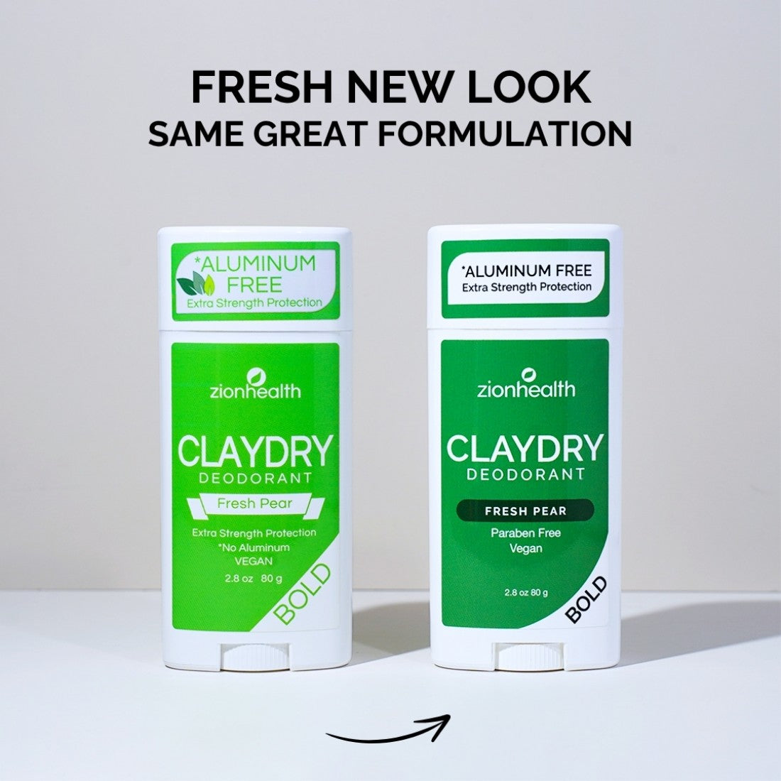 CLAYDRY™ BOLD Deodorant – Fresh Pear