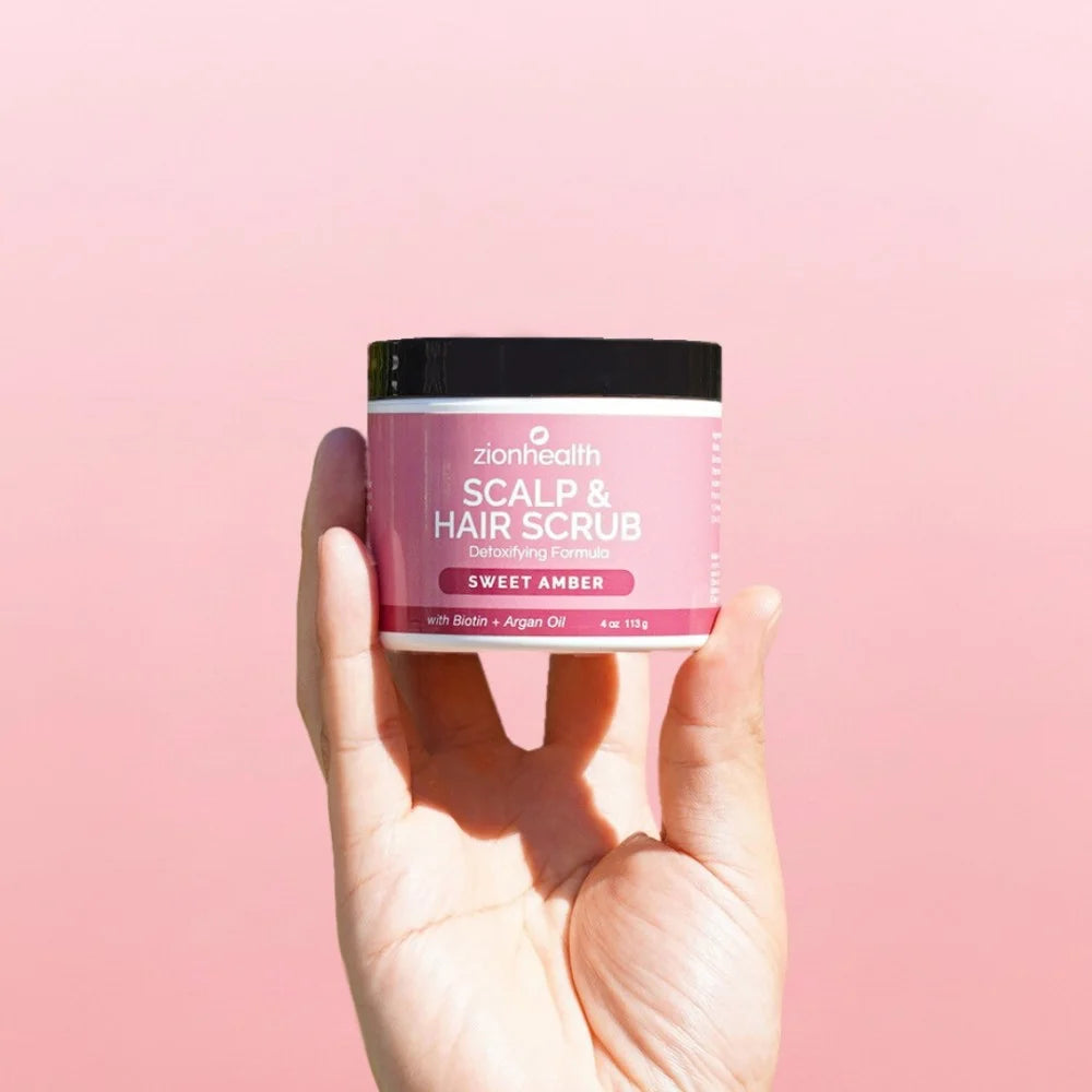 Deep Cleansing Scalp & Hair Scrub Sweet Amber