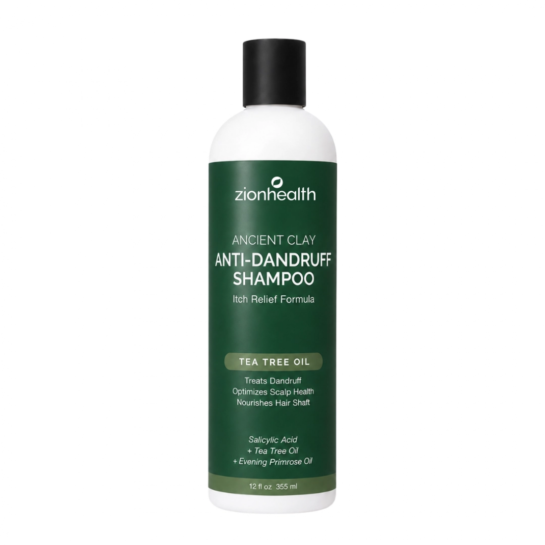 Zion Health Anti-Dandruff Shampoo 12oz