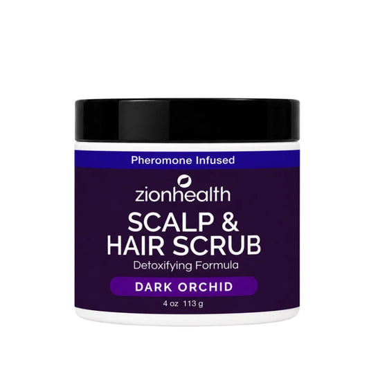 Deep Cleansing Scalp & Hair Scrub Pheromone Infused Dark Orchid