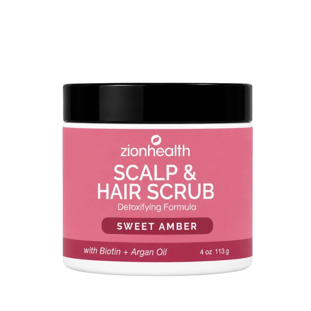 Deep Cleansing Scalp & Hair Scrub Sweet Amber